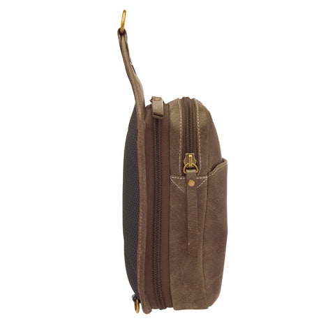 Slingster Minimalist Concealed Carry Sling USA Buffalo Leather GTM-CZY/106 - GTMoriginals