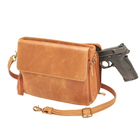 Clutch Concealed Carry Purse Distressed Buffalo GTM-CZY/22 - GTMoriginals