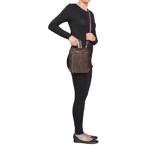 Crossbody Shoulder Pouch Concealed Carry Bag Buffalo GTM-CZY/99 - GTMoriginals