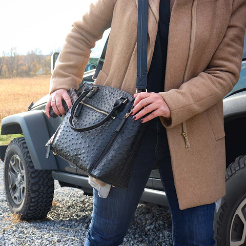 Town Tote Concealed Carry Purse USA Cowhide GTM-51 - GTMoriginals