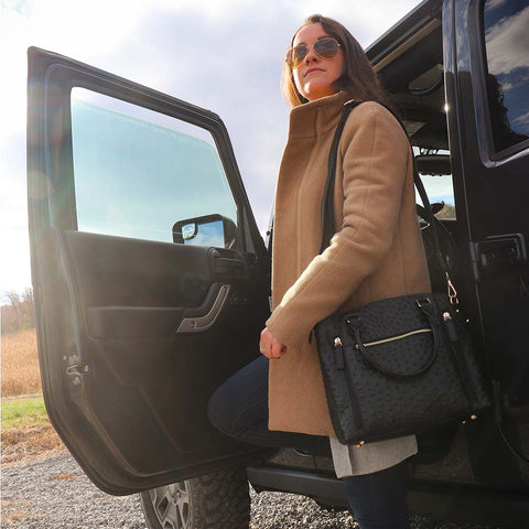 Town Tote Concealed Carry Purse USA Cowhide GTM-51 - GTMoriginals