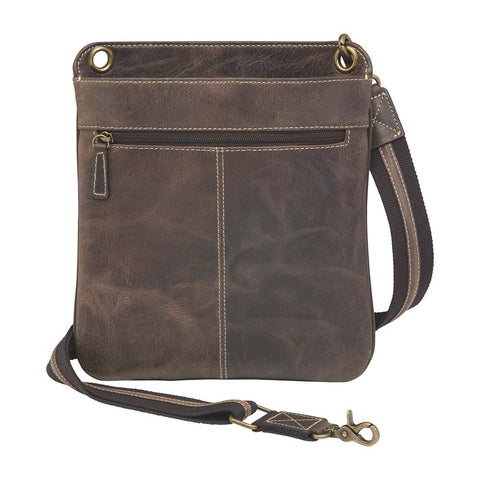 Crossbody Flat Sac Concealed Carry Purse — Rugged Brown Vintage Leather

Rock that classic vintage vibe with this distressed full grain buffalo leather crossbody purse. The rich brown leather ages like fine wine — softening and gaining character with every wear and tear. Built tough and lightweight, it’s made for both left and right-handed carriers who need stealth and speed.