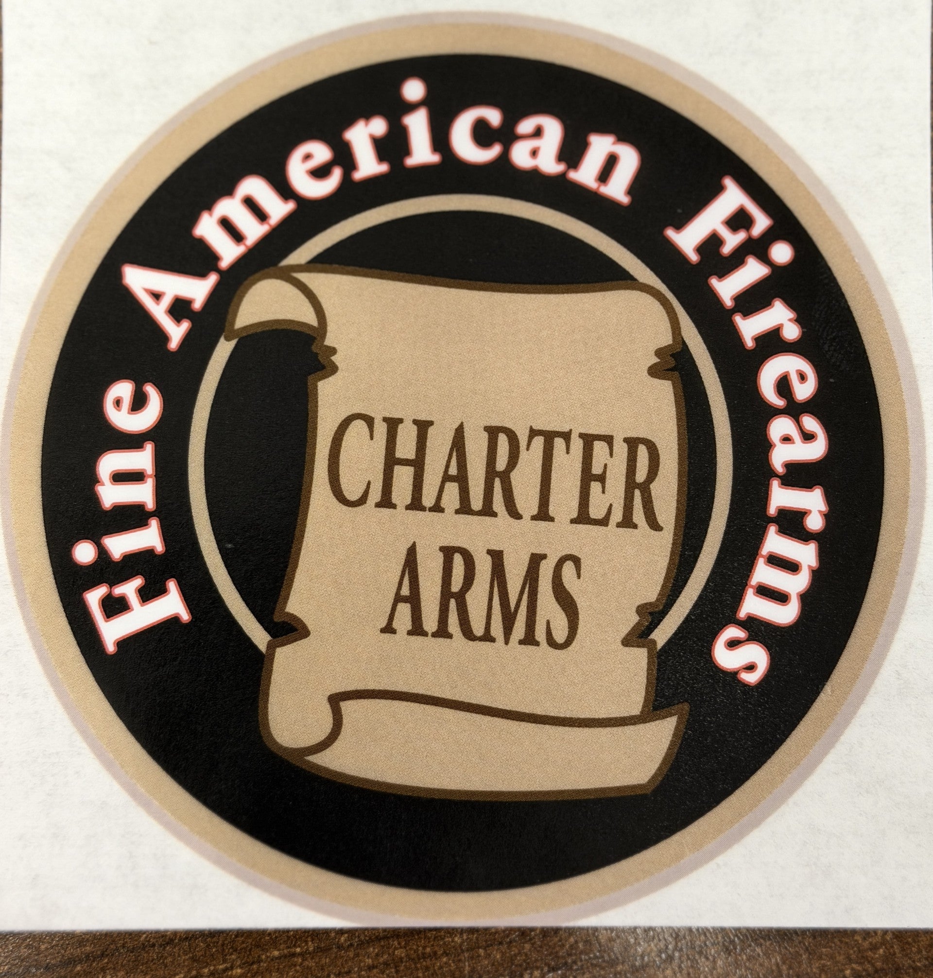 Main Charters Sticker Window Sticker | Charter Arms