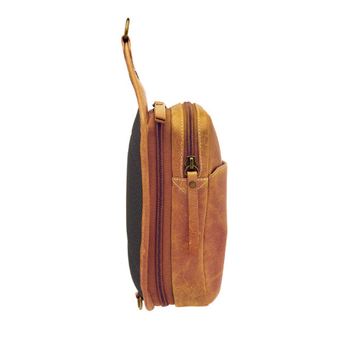Slingster Minimalist Concealed Carry Sling USA Buffalo Leather GTM-CZY/106 - GTMoriginals