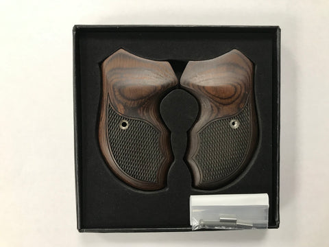 Rosewood Checkered Grip